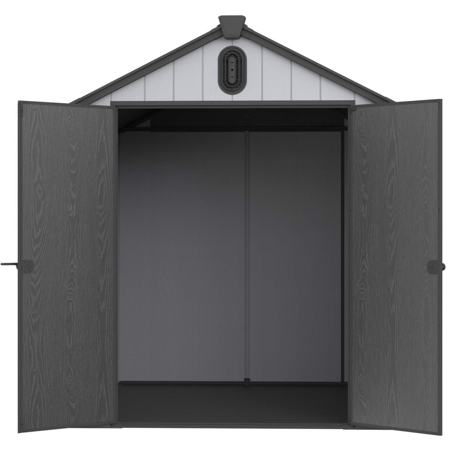 6*8ft resin plastic storage shed for backyard garden big spire Tool storage