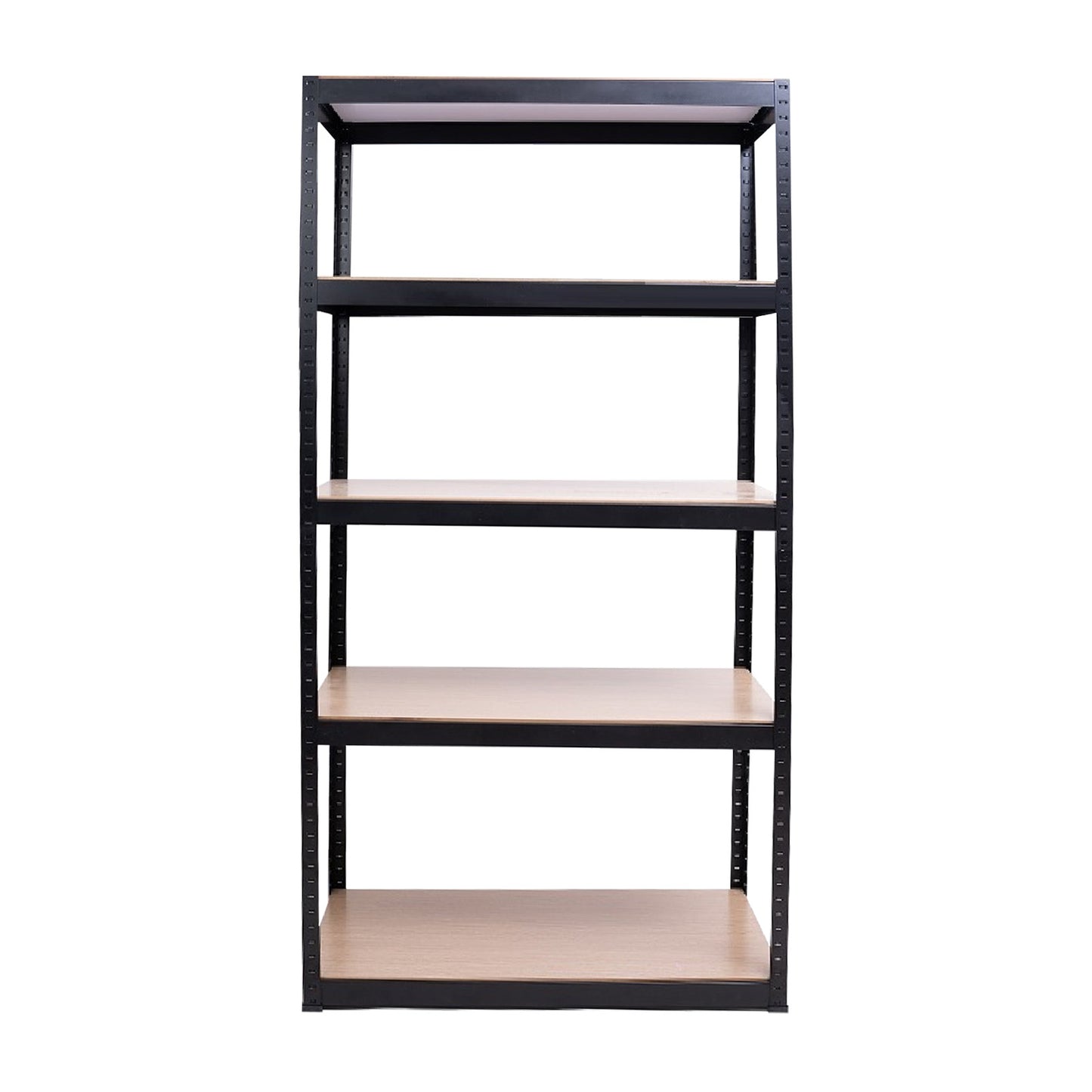 Storage Shelves - 5 Tier Adjustable Garage Storage Shelving, Heavy Duty Metal Storage Utility Rack Shelf Unit for Warehouse Pantry Closet Kitchen, 35.4" x 15.7" x 70.8", Black