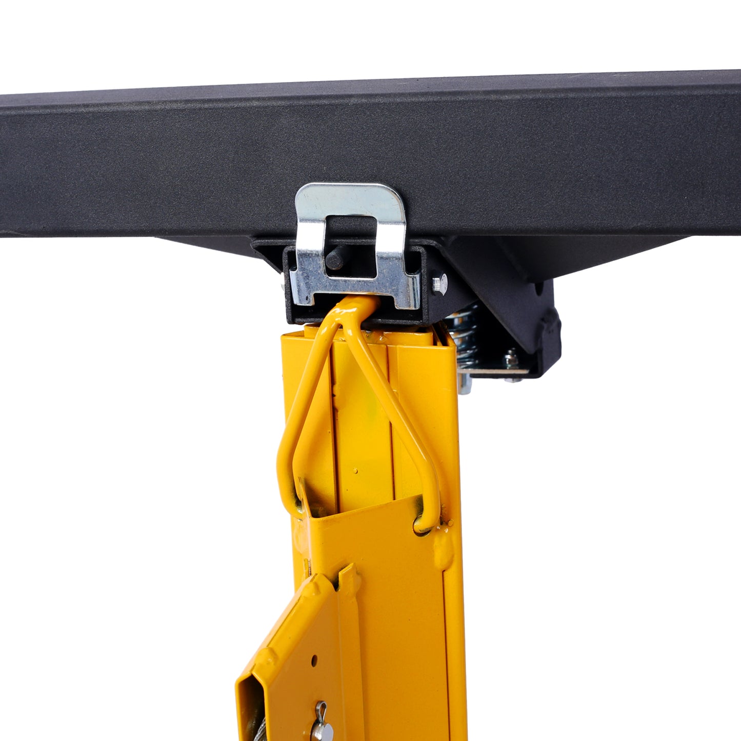 Drywall Lift Panel 11' Lift Drywall Panel Hoist Jack Lifter, BLACK+YELLOW