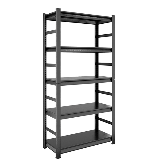 Storage Shelves 5 Tier Heavy Duty Metal Shelving Unit Adjustable Shelving Units and Storage Rack Kitchen Garage Shelf H72 * W35.4 * D15.7