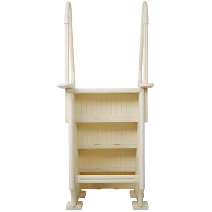 Pool Ladder Heavy-Duty 4 Safety Step for Above Ground Pools Stair Entry System with Handrails 400lbs