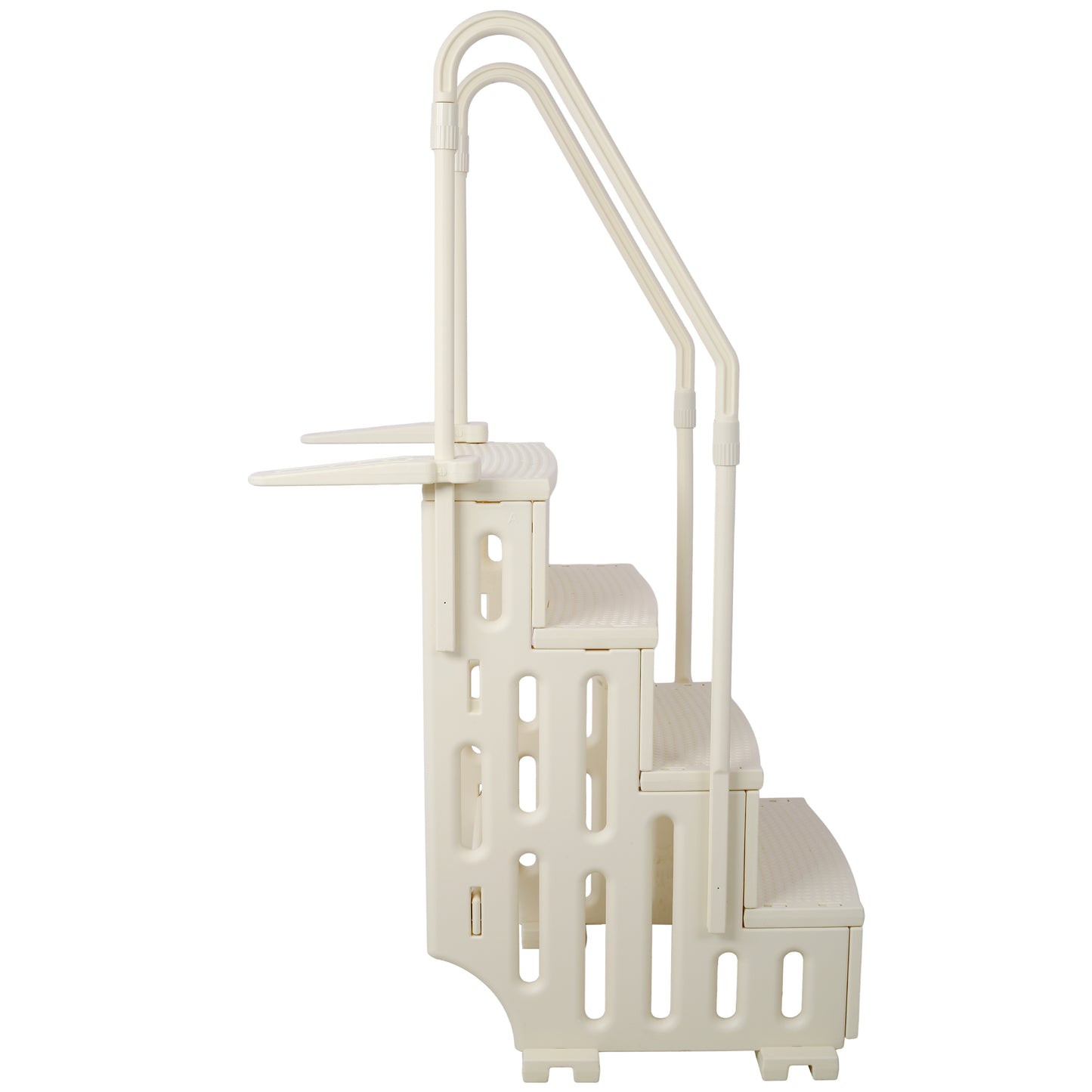 Pool Ladder Heavy-Duty 4 Safety Step for Above Ground Pools Stair Entry System with Handrails 400lbs