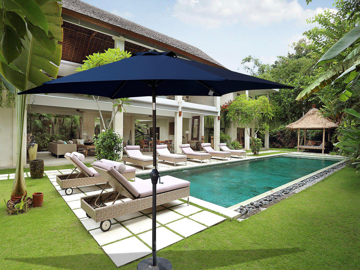 9FT UMBRELLA Navy Blue