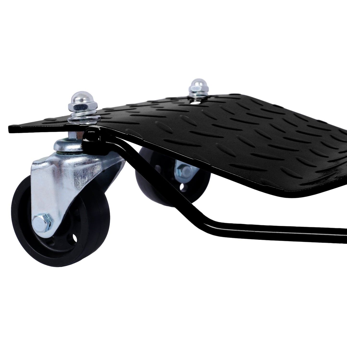 Car Dolly, Heavy Duty Wheel Dolly,4 Tire Wheel Dolly Car Stakes 6000lbs Capacity,Black