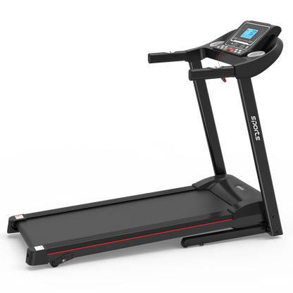 Fitshow App Home Foldable Treadmill with Incline, Folding Treadmill for Home Workout, Electric Walking Running Treadmill Machine 5" LCD Screen 250 LB Capacity Bluetooth Music