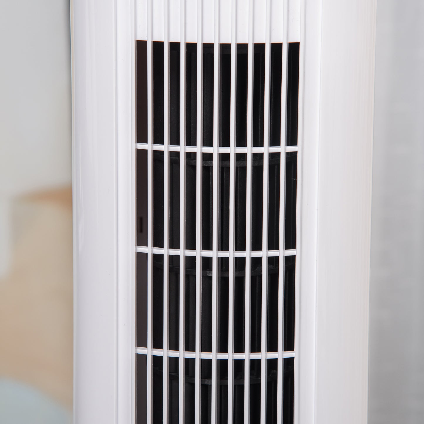 42" 2-In-1 Evaporative Air Cooler, Portable Cooling Fan for Home Office with 3 Modes, 3 Speeds, Remote Control, Timer, LED Display, 1.3 Gal Water Tank, White