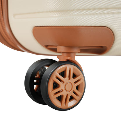 4 Piece Luggage Set Suitcase Set, ABS Hard Shell Lightweight Expandable Travel Luggage with 4 Packing Cubes, TSA Lock, Spinner Wheels for Men Women(16/20/24/28)