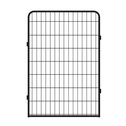 12 Panels Heavy Duty Metal Playpen with door,39.37"H Dog Fence Pet Exercise Pen for Outdoor