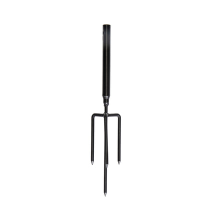 Set of 6 RC String Light Pole, 9 FT Lighting Stand with Horn Shape Hooks, LED Solar Bulbs for Parties, Christmas