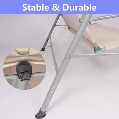 Outdoor Porch Patio Swing Chair with Stand and Waterproof Canopy All Weather Resistant Swing Bench