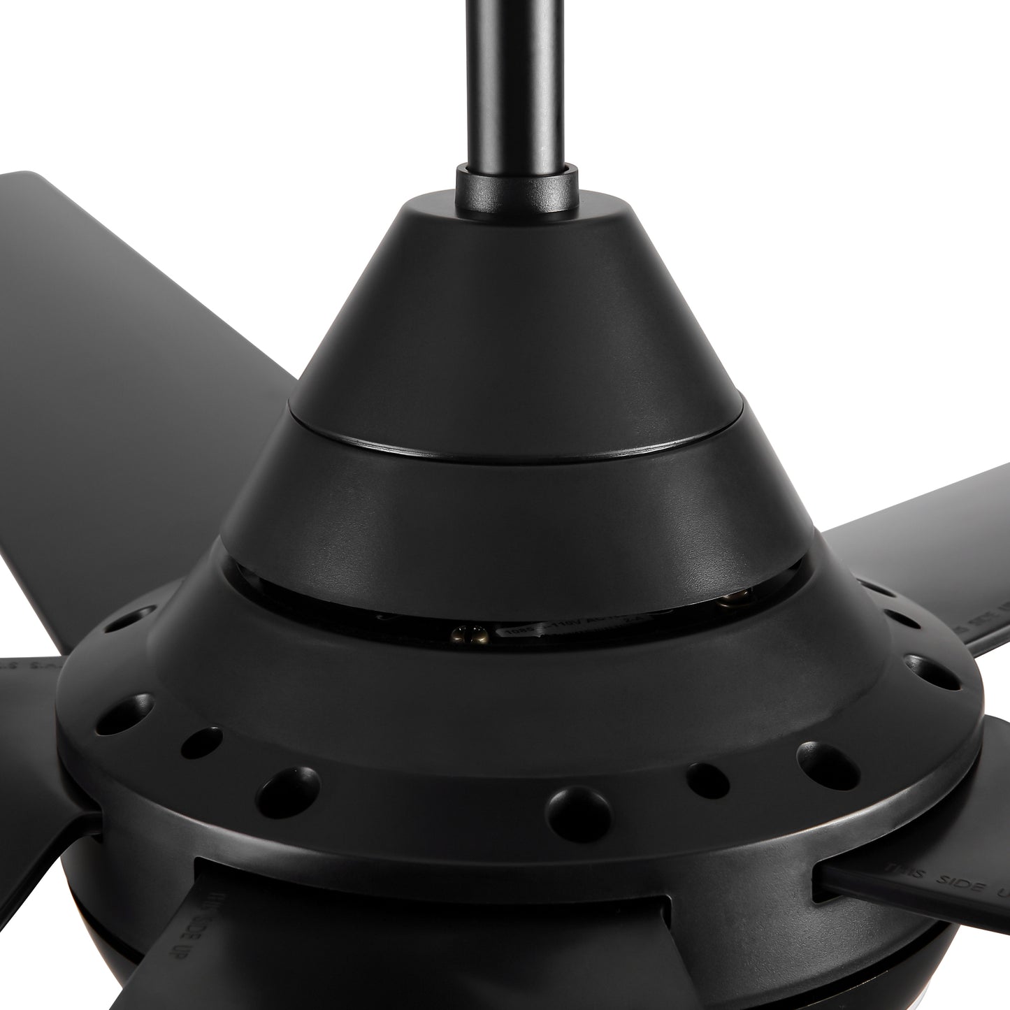 48" Modern Contemporary LED Ceiling Fan with Remote Control