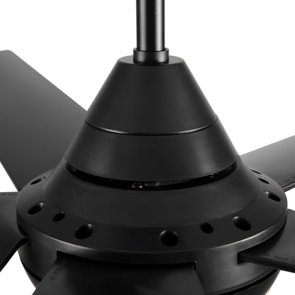 48" Modern Contemporary LED Ceiling Fan with Remote Control