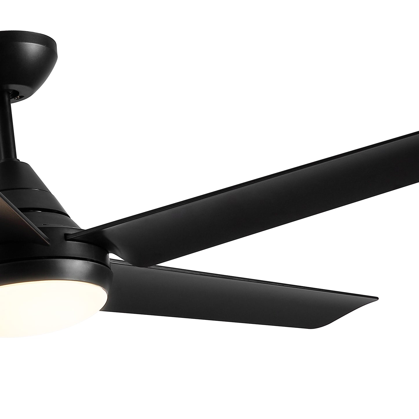 48" Modern Contemporary LED Ceiling Fan with Remote Control