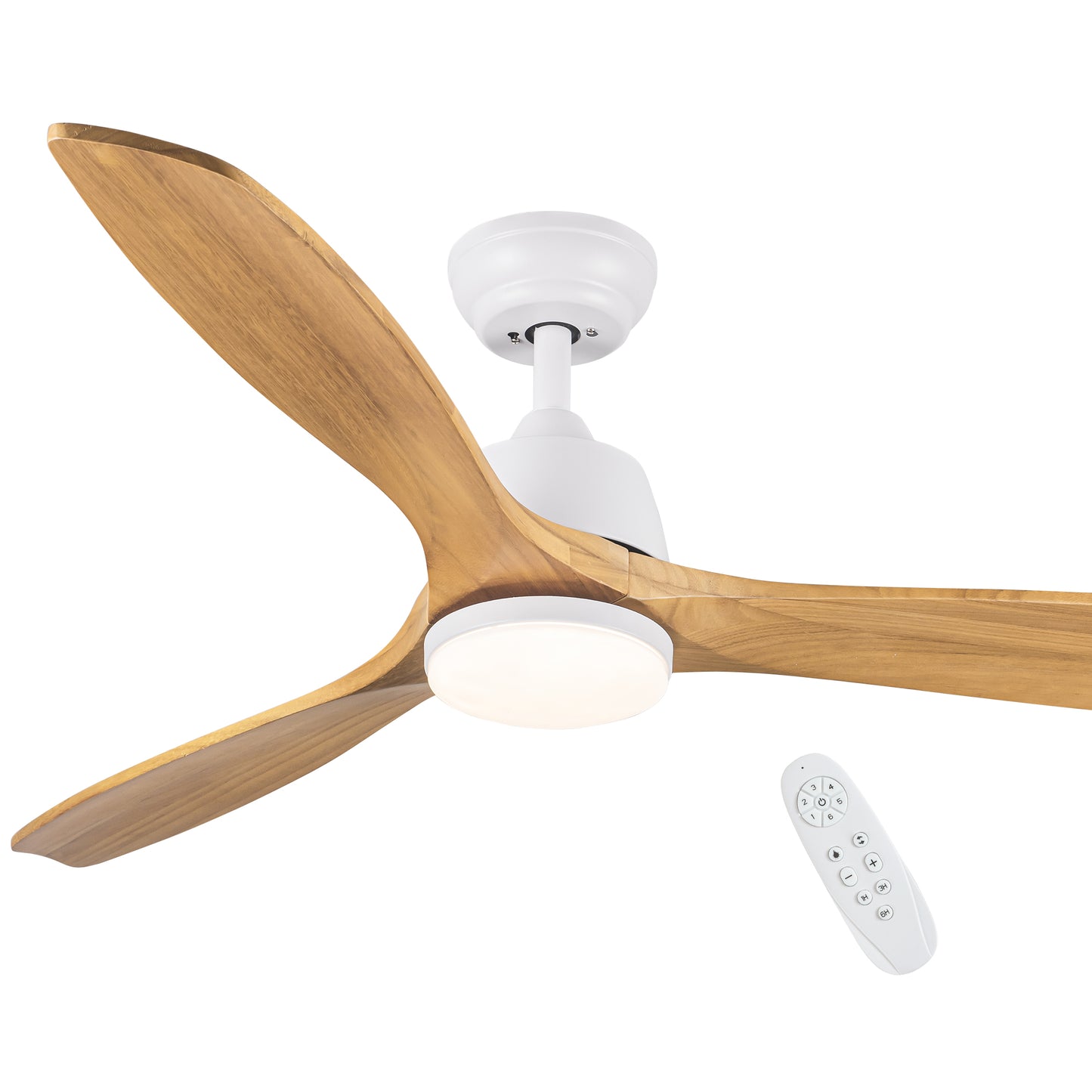 52 In.Intergrated LED Ceiling Fan Lighting with Remote Control