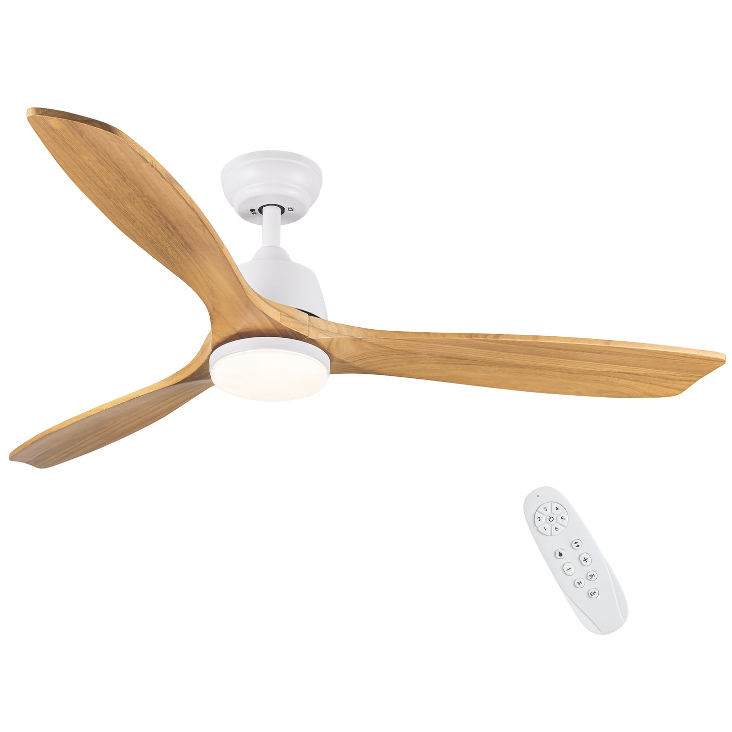 52 In.Intergrated LED Ceiling Fan Lighting with Remote Control