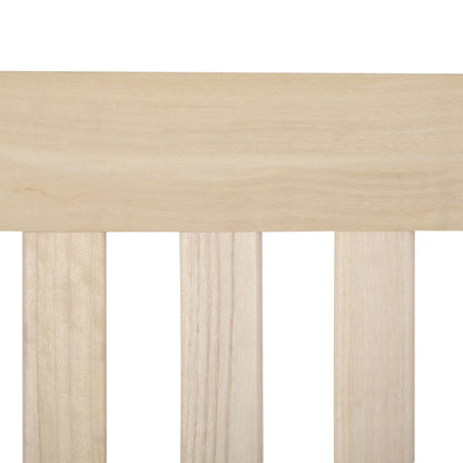 Outsunny 2-Seater Hanging Porch Swing Outdoor Patio Swing Chair Seat with Slatted Build and Chains, 440lbs Weight Capacity, Natural