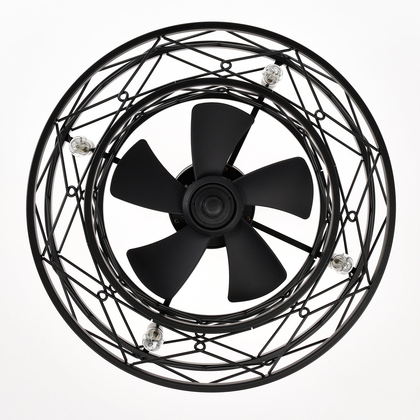 Ceiling fan AC motor low noise small ceiling fan Modern Enclosed Reversible Motor Ceiling Fan For Farmhouse, Bedroom Living Room bedroom