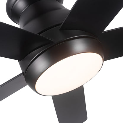 52" Low Profile Ceiling Fan with Lights