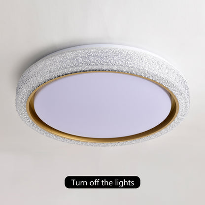 LED Flush Mount Ceiling Light Fixture, 19.69in 36W,3600LM, 5 CCT Colors 2700K 3000K 3500K 4000K 5000K, Dimmable Modern Flush Mount Light Fixture for Bedroom Bathroom Hallway