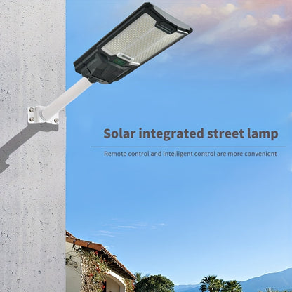 Solar Street Lights Outdoor, Parking Lot Lights with 181PCS LED Beads , IP65 Waterproof Solar Flood Lights, Dusk to Dawn Solar Lights for Garden, Street Side Road,Courtyard Villa,City Square