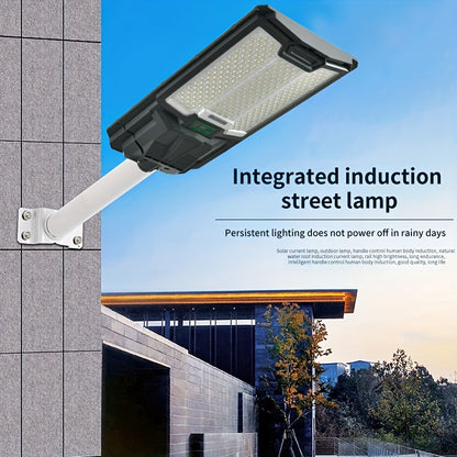 Solar Street Lights Outdoor, Parking Lot Lights with 181PCS LED Beads , IP65 Waterproof Solar Flood Lights, Dusk to Dawn Solar Lights for Garden, Street Side Road,Courtyard Villa,City Square
