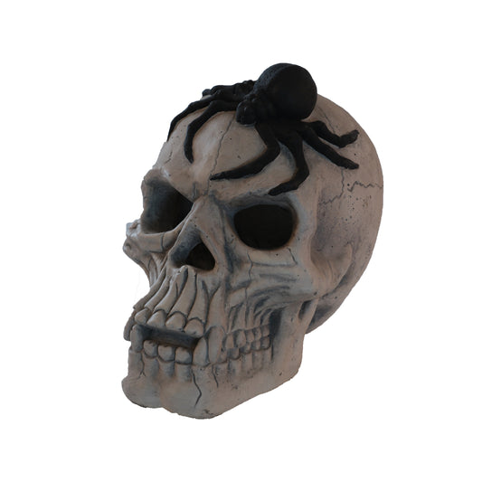 Demon Skull,Suitable for Outdoor Fireplace and Fire Pit, Halloween Decoration
