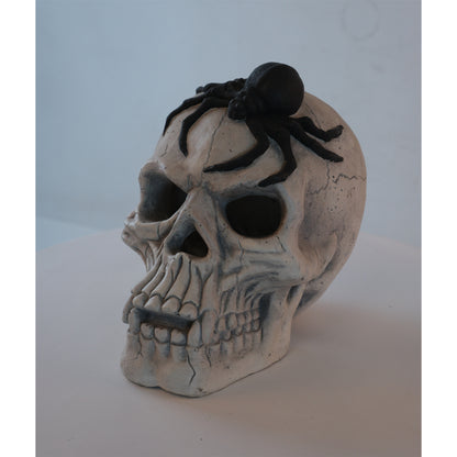 Demon Skull,Suitable for Outdoor Fireplace and Fire Pit, Halloween Decoration