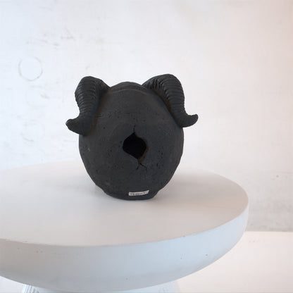 Refractory Materials Fireproof Imitated Human Fire Pit Skulls Gas Log for NG, LP Wood Fireplace, Firepit, Campfire, Halloween Decor, BBQ