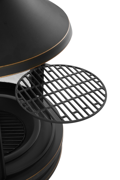 XOT035 Garden Metal Outdoor heating furnace for backyard 2 in 1 Fire Pit for Outdoor