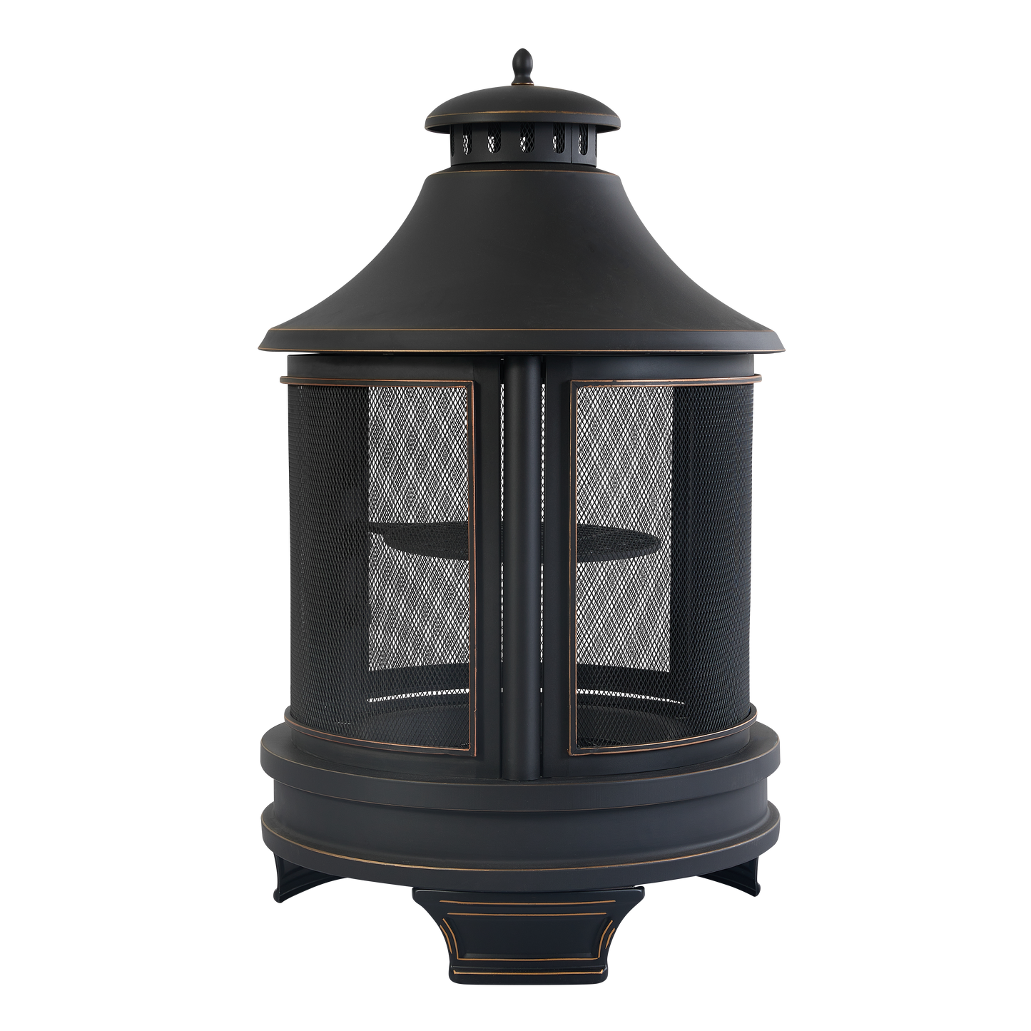 XOT035 Garden Metal Outdoor heating furnace for backyard 2 in 1 Fire Pit for Outdoor