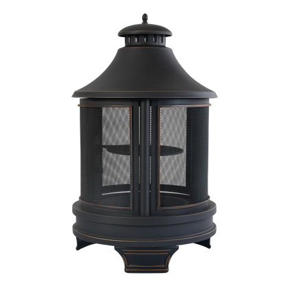 XOT035 Garden Metal Outdoor heating furnace for backyard 2 in 1 Fire Pit for Outdoor