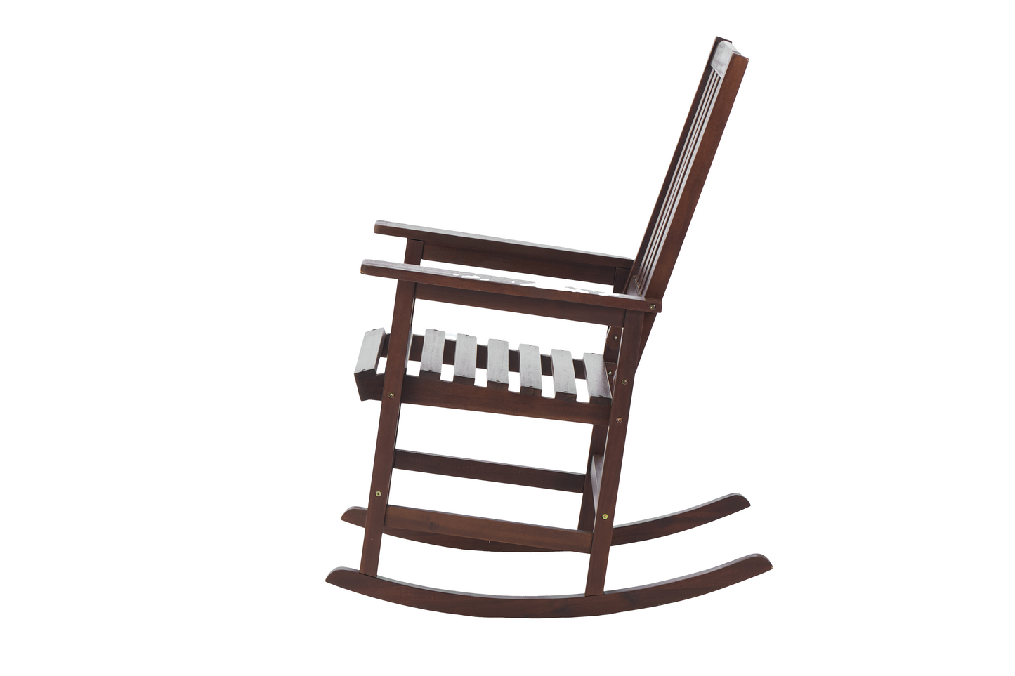 Acacia Wood Outdoor Rocking Chiar, Patio Rocker for Front Porch, Deck, Indoor