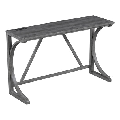 Bar Table Set with Power Outlet, Bar Table and Chairs Set, 4 Piece Dining Table Set, Industrial Breakfast Table Set, for Living Room, Dining Room, Game Room