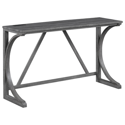 Bar Table Set with Power Outlet, Bar Table and Chairs Set, 4 Piece Dining Table Set, Industrial Breakfast Table Set, for Living Room, Dining Room, Game Room