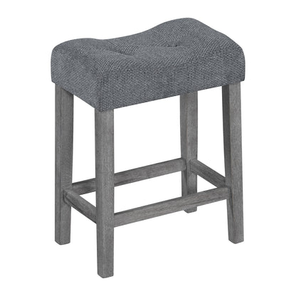 Bar Table Set with Power Outlet, Bar Table and Chairs Set, 4 Piece Dining Table Set, Industrial Breakfast Table Set, for Living Room, Dining Room, Game Room