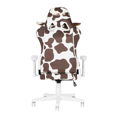 Techni Sport TS85 Brown COW Series Gaming Chair