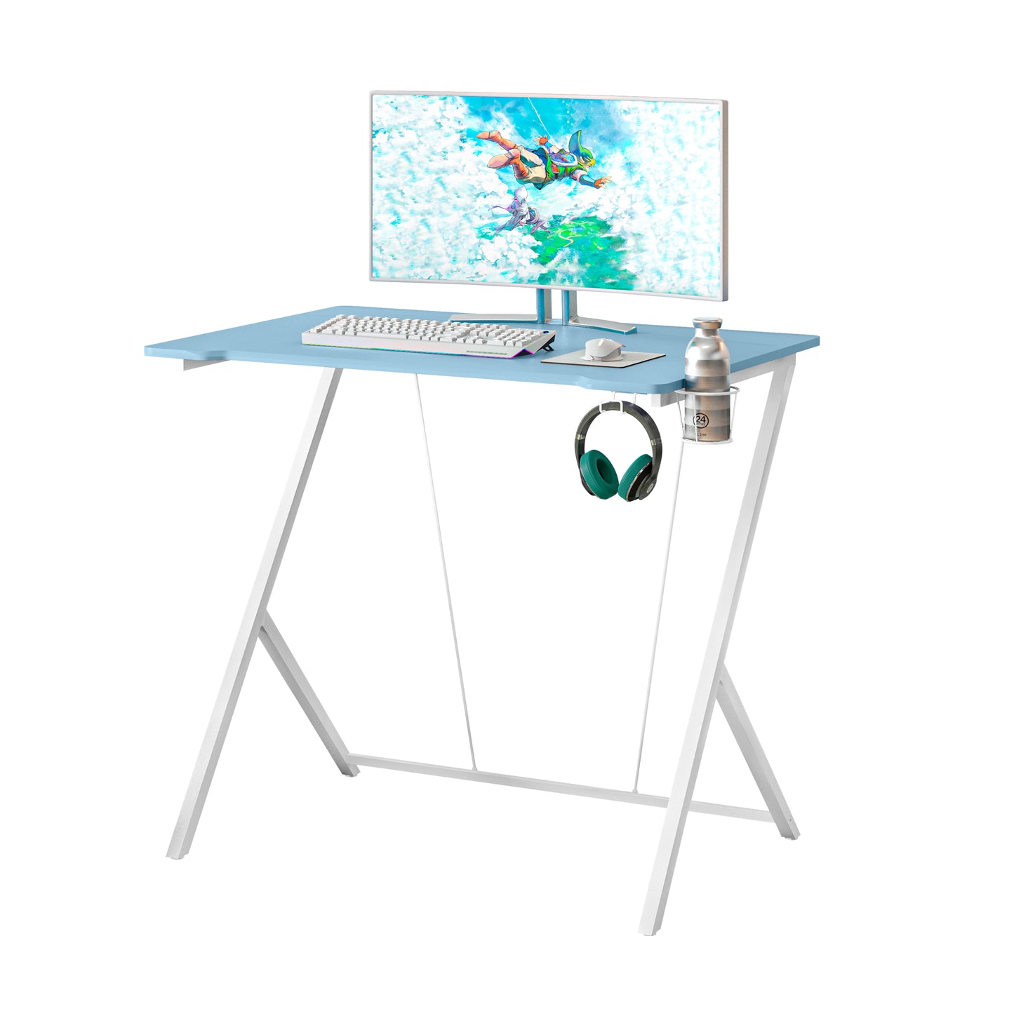 Techni Mobili Kids Gaming Desk, Blue