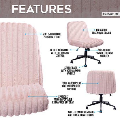 Techni Sport Pink Criss Cross Chair