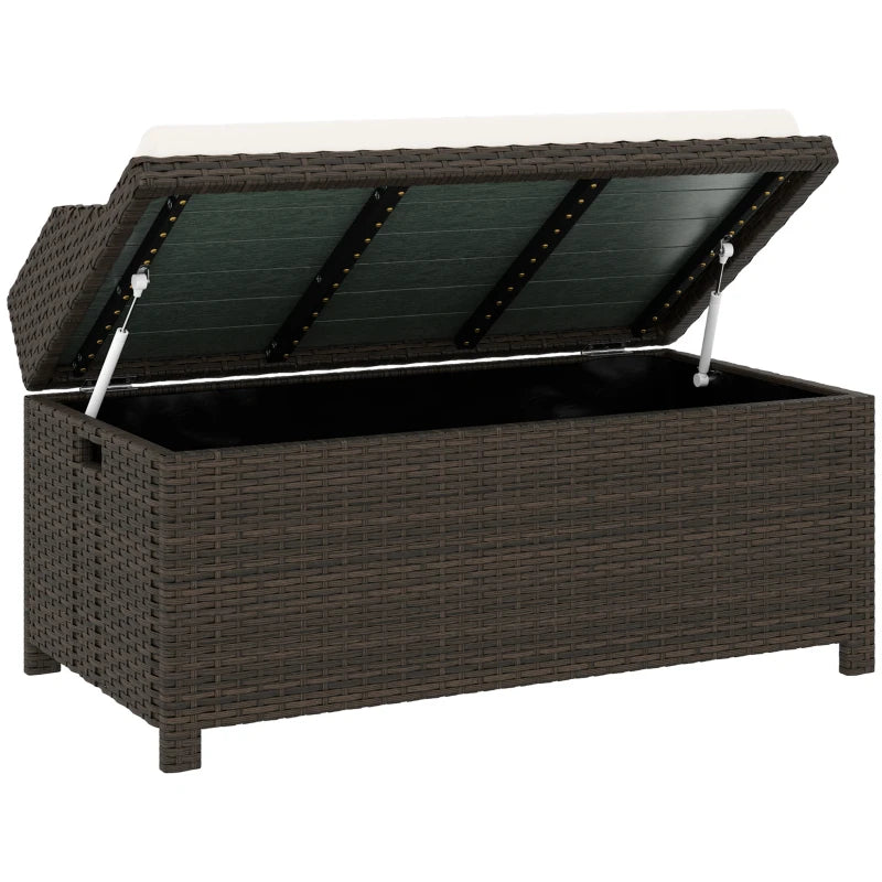 Storage Box,Outdoor Wicker Storage Bench