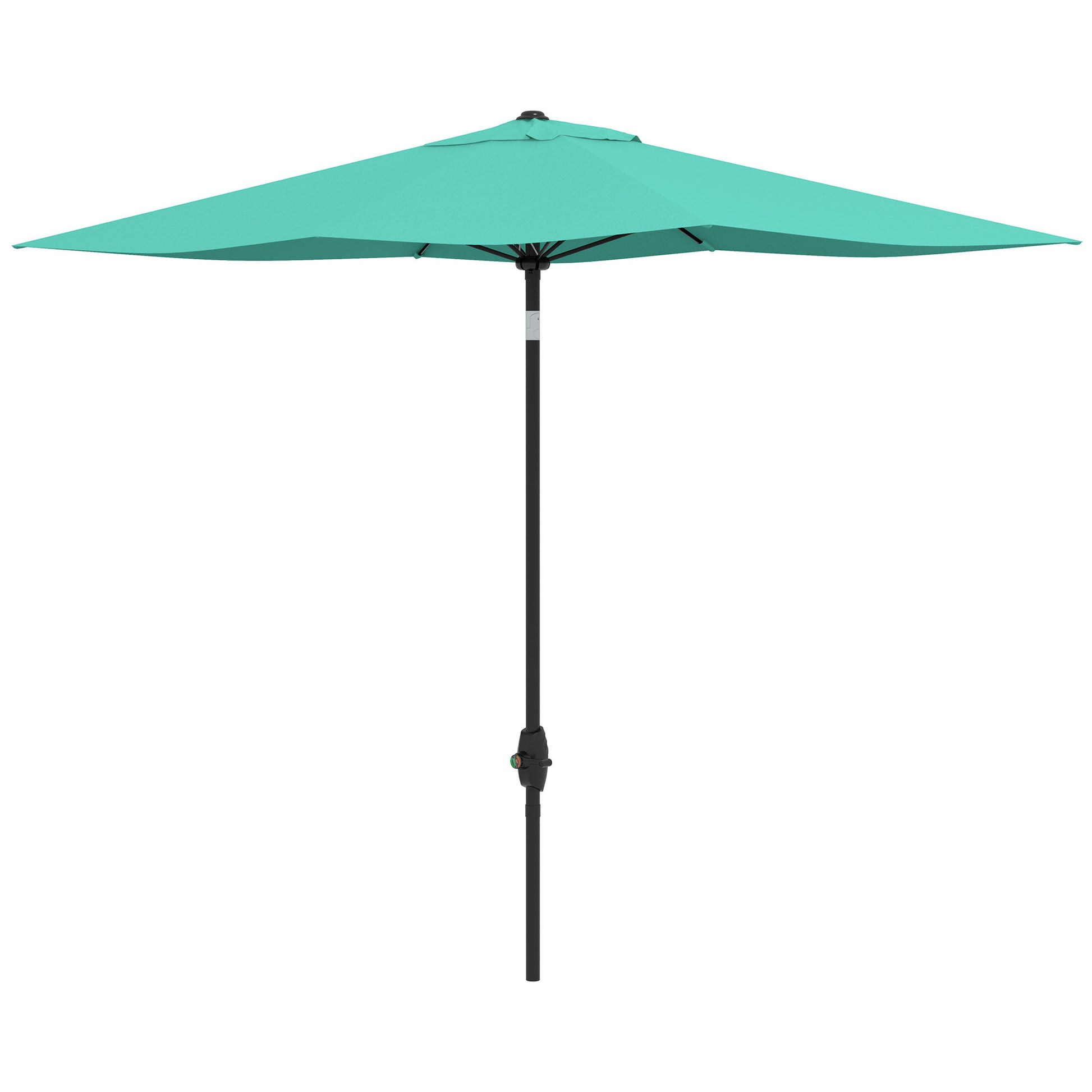 Outsunny 6.5' x 10' Rectangular Market Umbrella, Patio Outdoor Table U – Flynama Outsunny 6.5' x 10' Rectangular Market Umbrella, Patio Outdoor Table U – Flynama