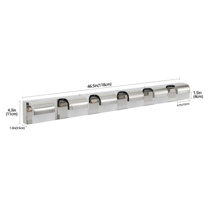 Modern Bathroom Vanity Lighting 6-Light LED Vanity Lights Over Mirror Bath Wall Lighting