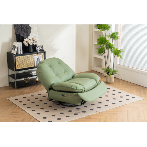 Power Recliner Swivel Glider USB Charger With Bluetooth Music Player Different Function Sleep Working Game and Leisure Model