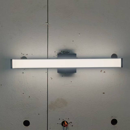 LED 24 Inch 14w 5CCT Dimming Wall Light, Iron Aluminum Acrylic Wall-Mounted Lighting Fixtures, Matte Black Bathroom Vanity Light Over Mirror