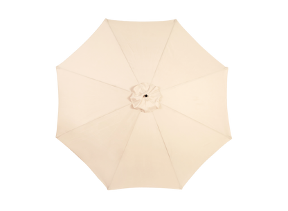 Best Choice Products 10ft Offset Hanging Market Patio Umbrella w/Easy Tilt Adjustment, Polyester Shade, 8 Ribs for Backyard, Poolside - ( khaki )