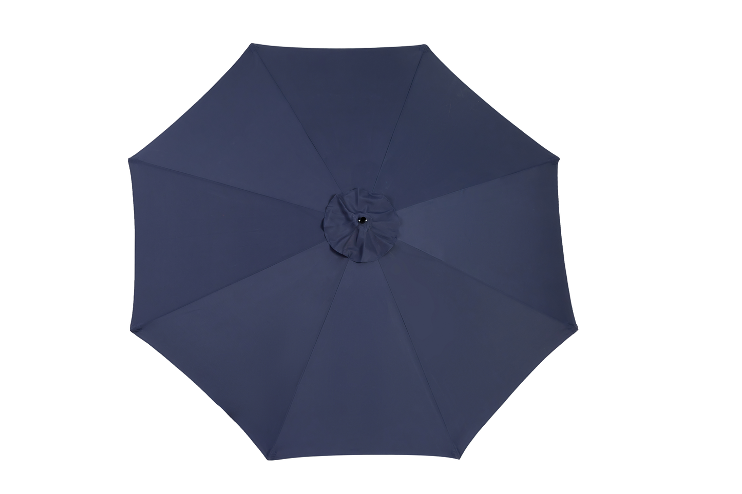 Best Choice Products 10ft Offset Hanging Market Patio Umbrella w/Easy Tilt Adjustment, Polyester Shade, 8 Ribs for Backyard, Poolside - (Navy blue )