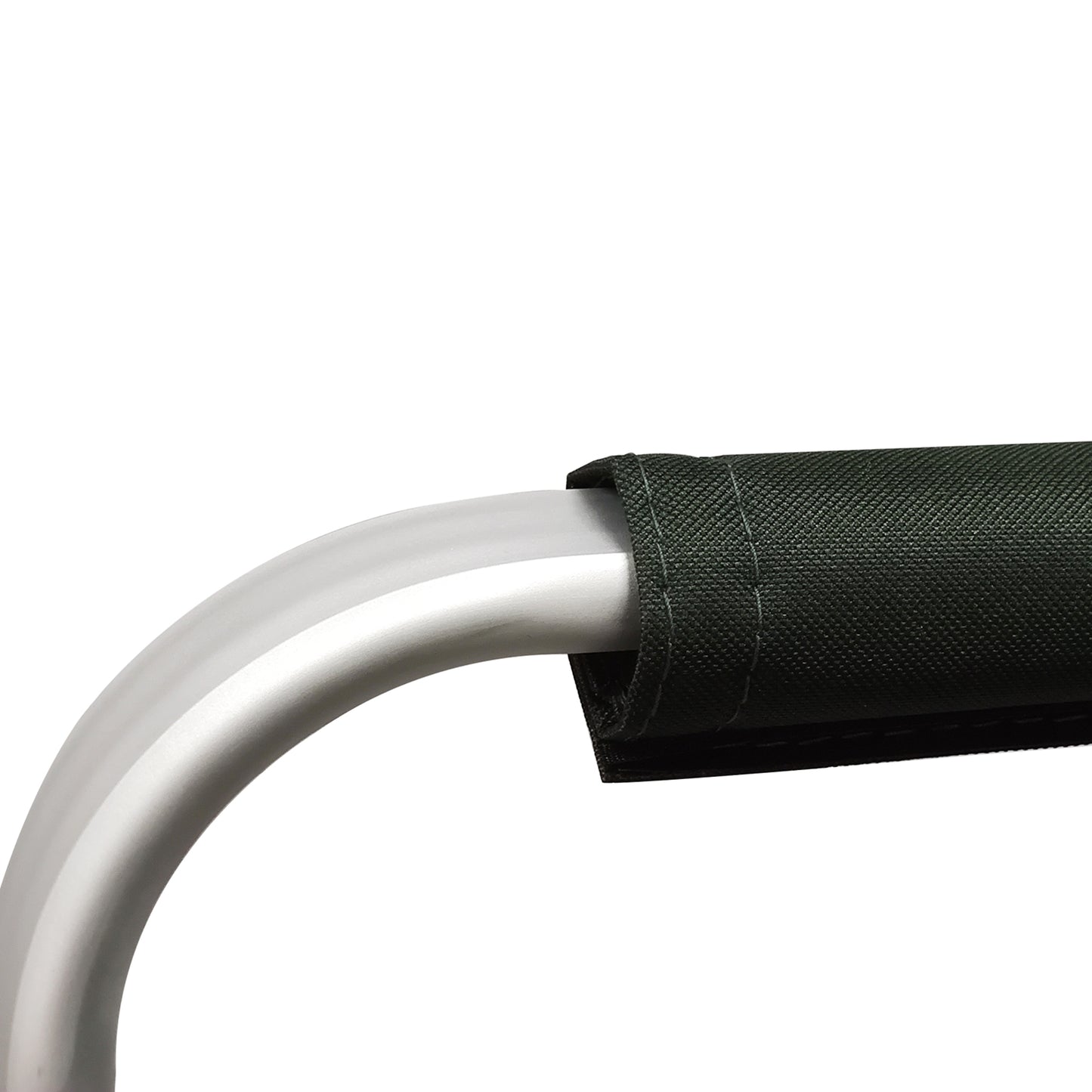 2-piece Padded Folding Outdoor Chair with Side Table and Storage Pockets,Lightweight Oversized Directors Chair for indoor, Outdoor Camping, Picnics and Fishing,Green