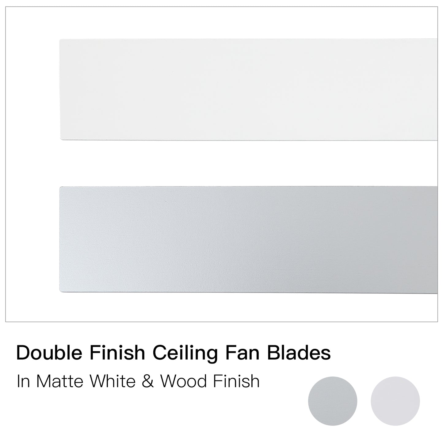 48" Bruched Nickel Lowe Profile Ceiling Fan with Light