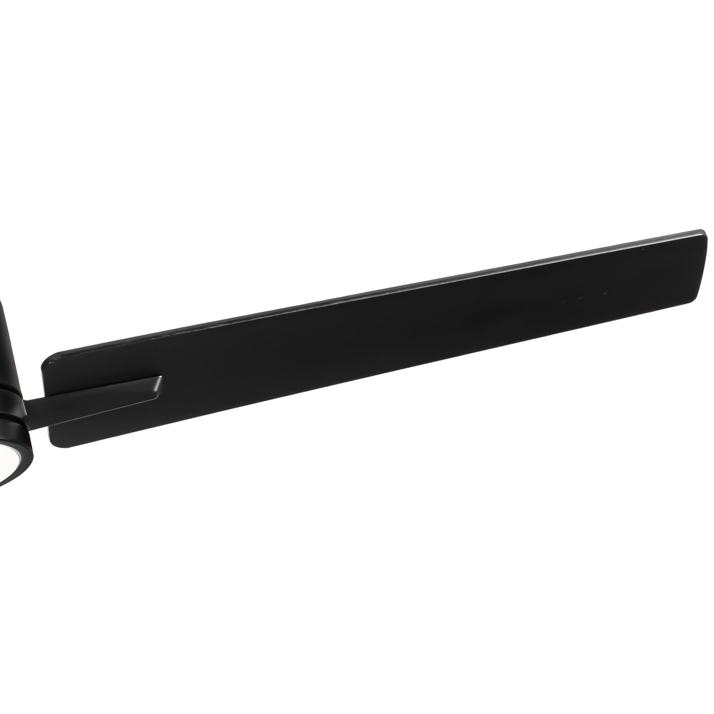 48" Black Lowe Profile Ceiling Fan with Light