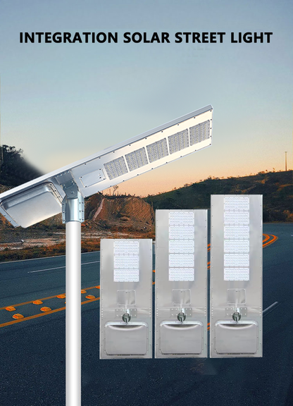40W High-endurance smart solar street lights Aluminum alloy