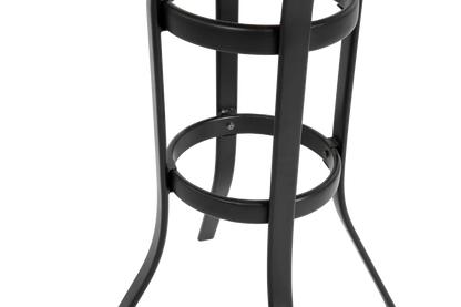 3 Pieces Outdoor Bar Stools Set,Rattan Bar Chairs,with glass table top, Wicker Bar Stools for Backyard, Garden, Pool, Balcony and Deck, Brown